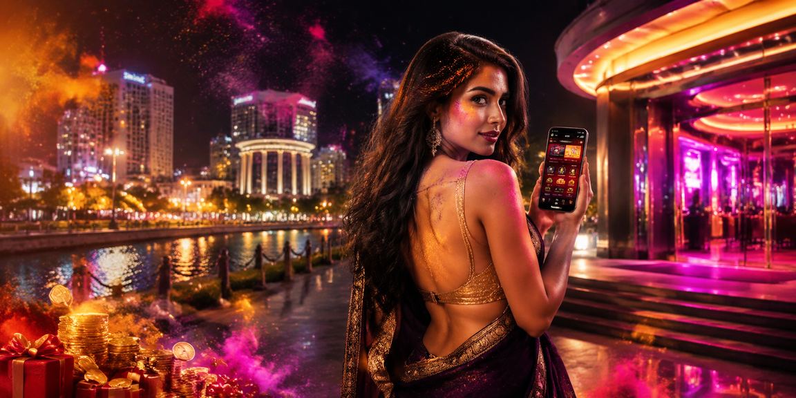 Live casino dealer presenting promotions at bn5a